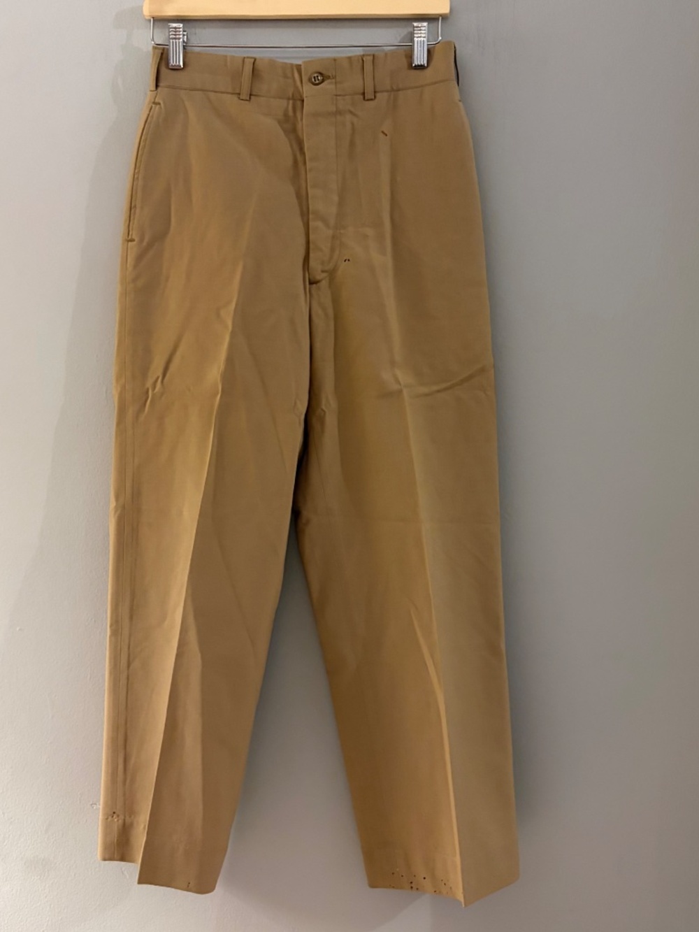 vintage U.S. military khaki service trousers